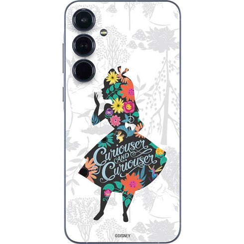 Disney Alice in Wonderland (animated) Silhouette Curiouser and Curiouser Galaxy A36 5G Skin